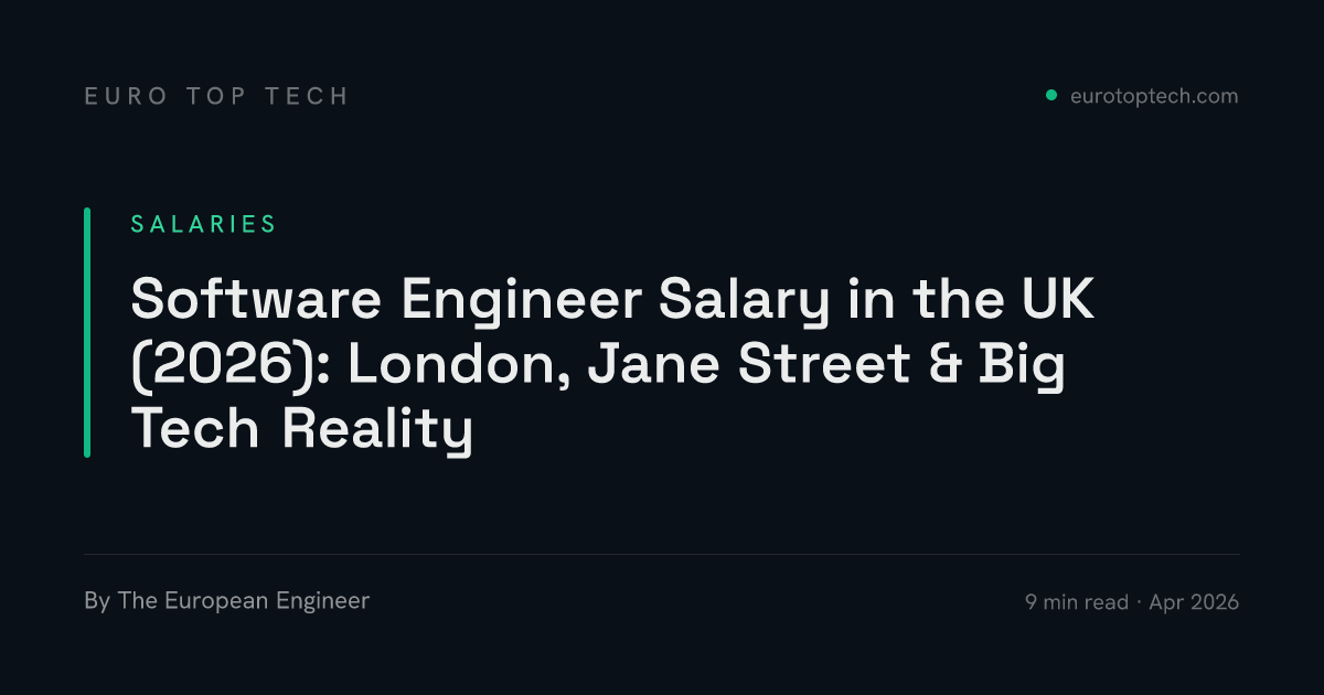 Software Engineer Salary in the UK (2026): London, Jane Street & Big ...